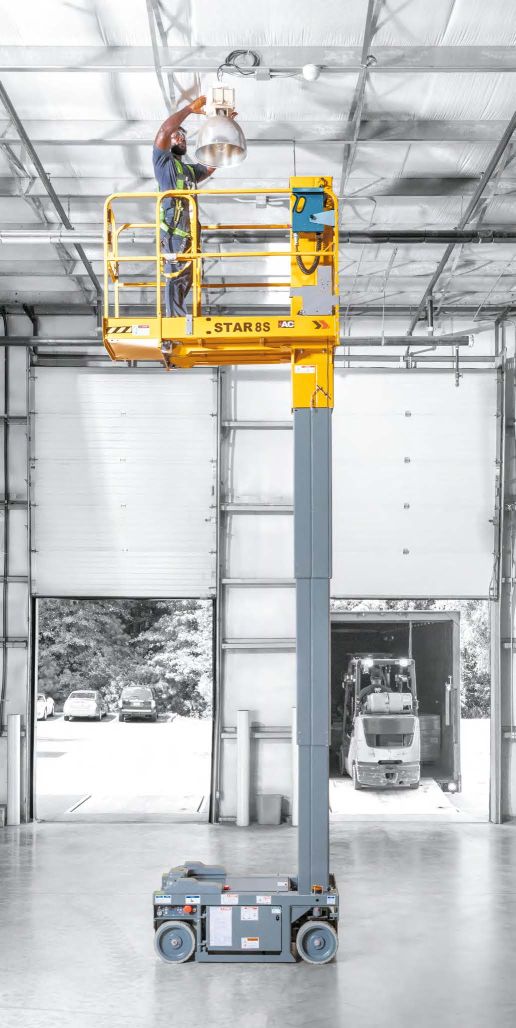 Star 8S Electric Mast Boom Lifts ACARLAR