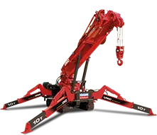 UNIC URW 1006 spider cranes 1
