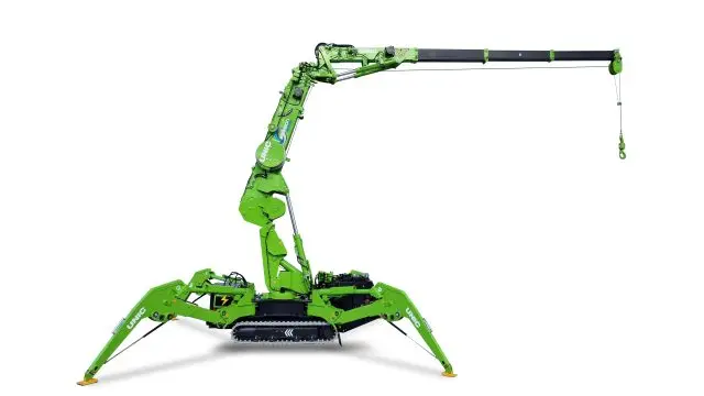 UNIC URW 345 compact crawler (spider) crane