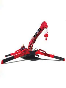 UNIC URW 547 spider cranes