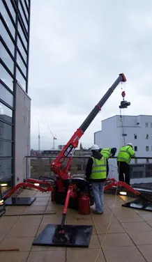 UNIC URW 094 spider cranes 3
