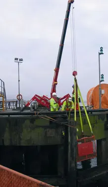 UNIC URW 295 spider cranes 3