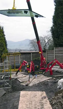 UNIC URW 095 spider cranes 3