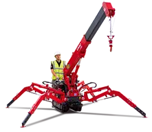 UNIC URW 094 compact crawler (spider) crane