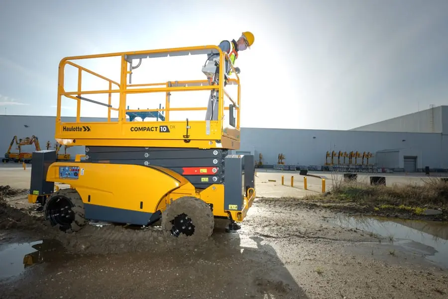 Haulotte Compact 10 DX makaslı platform