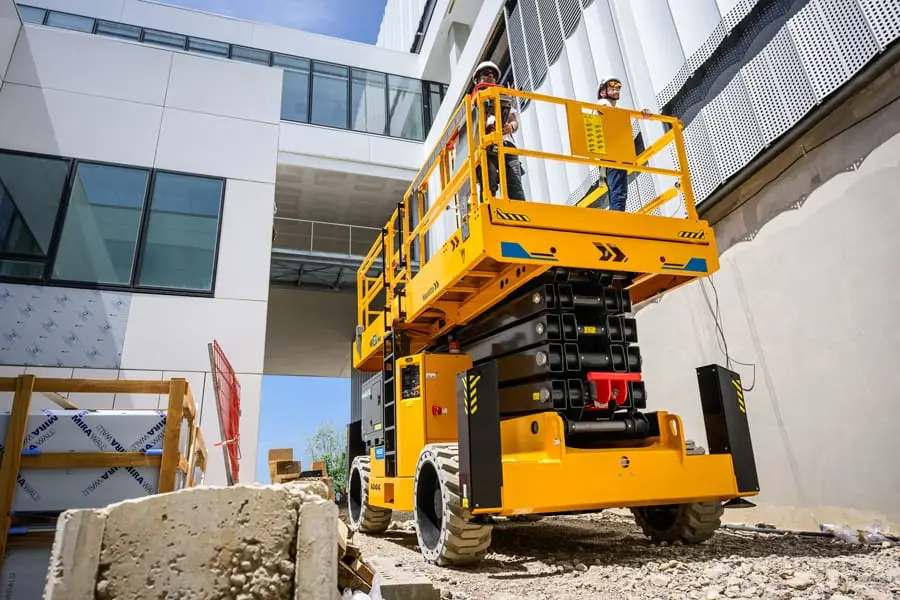 Haulotte HS21 E PRO scissor lift