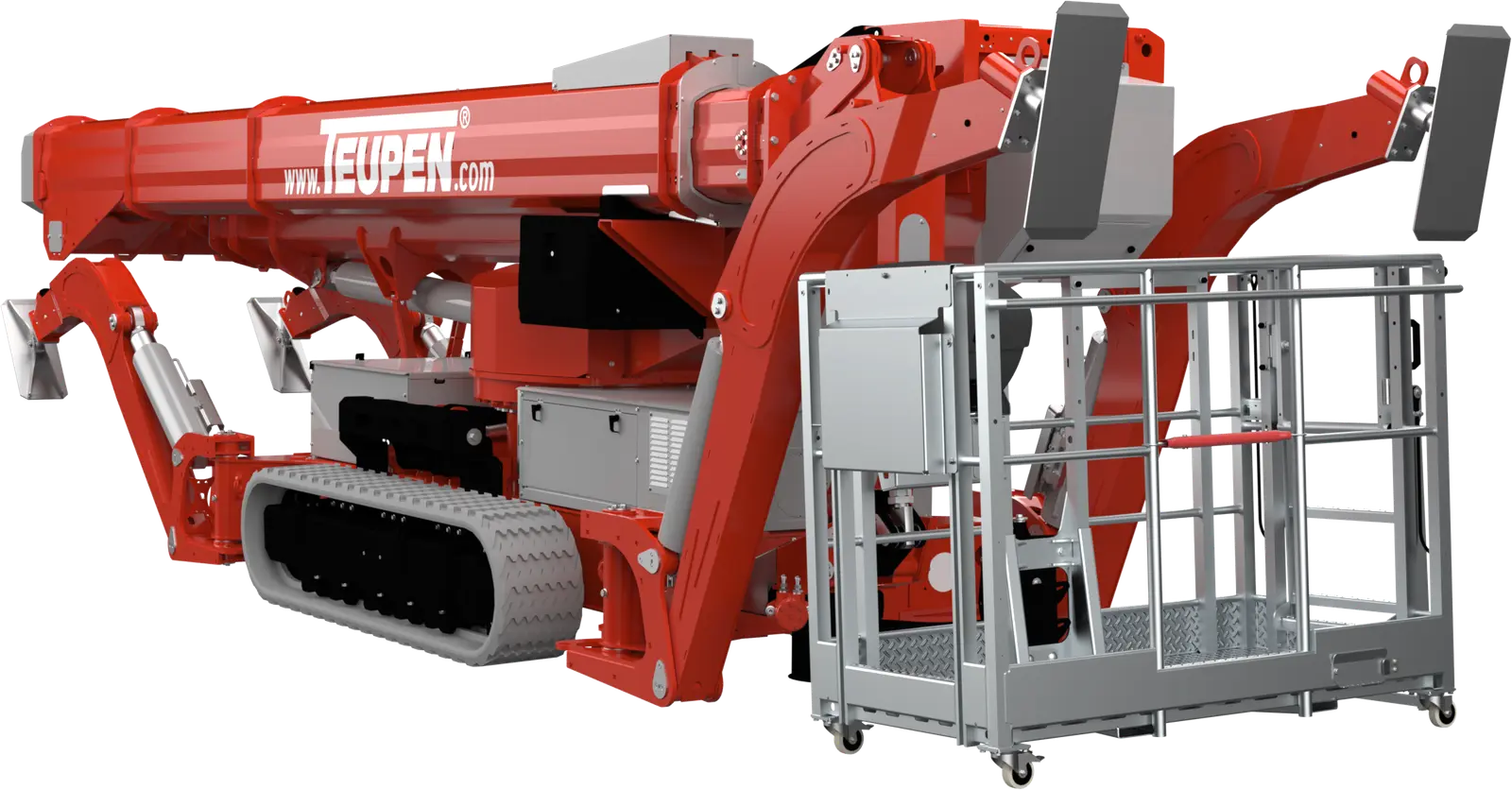 Teupen LEO 34GT Plus spider platform
