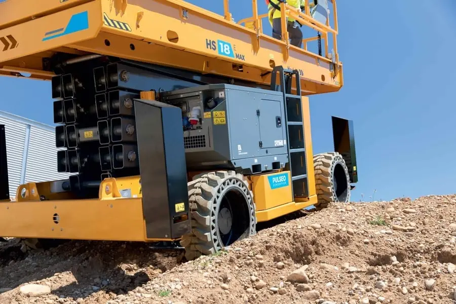 Haulotte HS18 E MAX makaslı platform