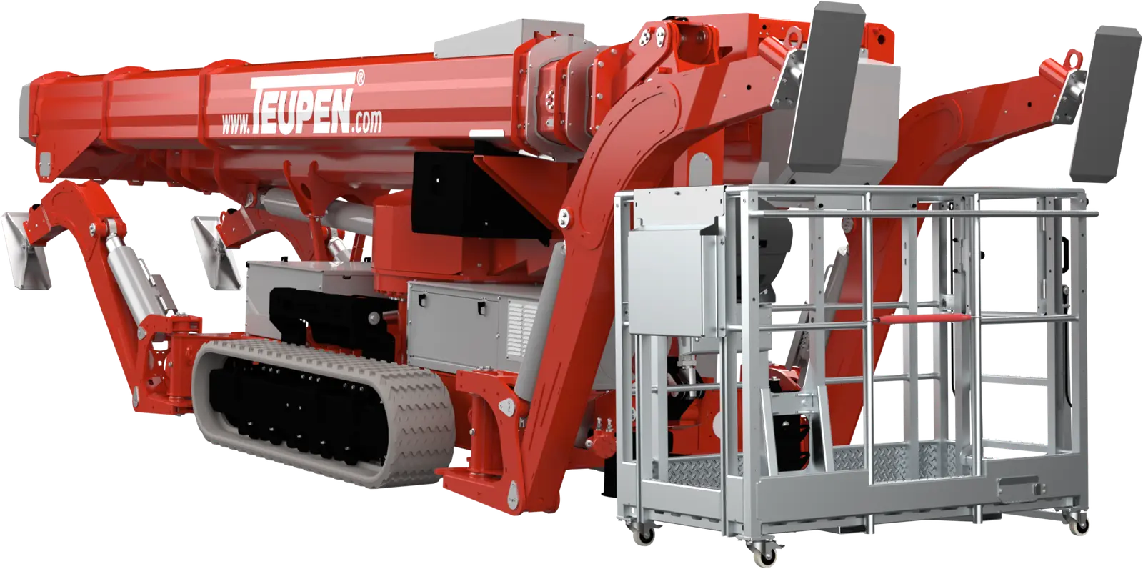 Teupen LEO 39GT Plus spider platform