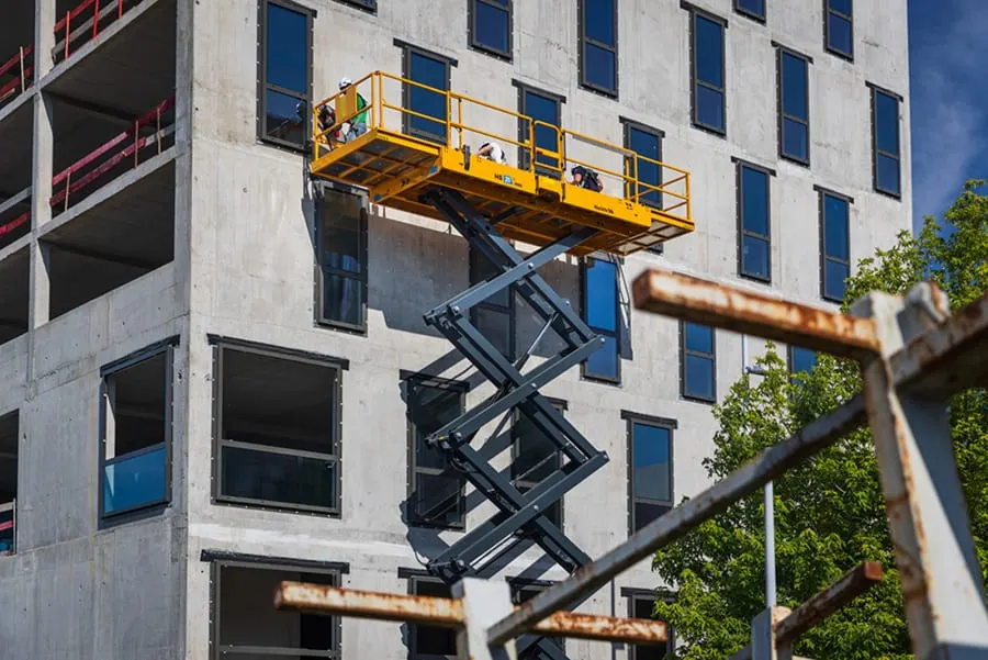 Haulotte HS21 E PRO scissor lifts 2