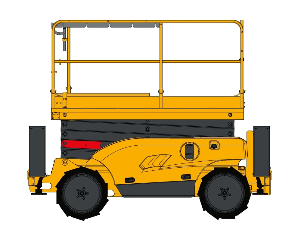 Compact 12DX ölçü çizimi