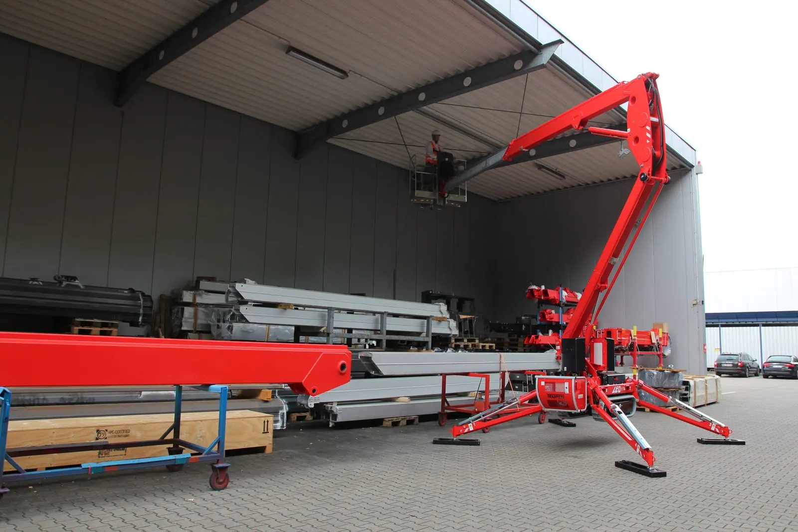 Teupen LEO 15GT spider platforms 5