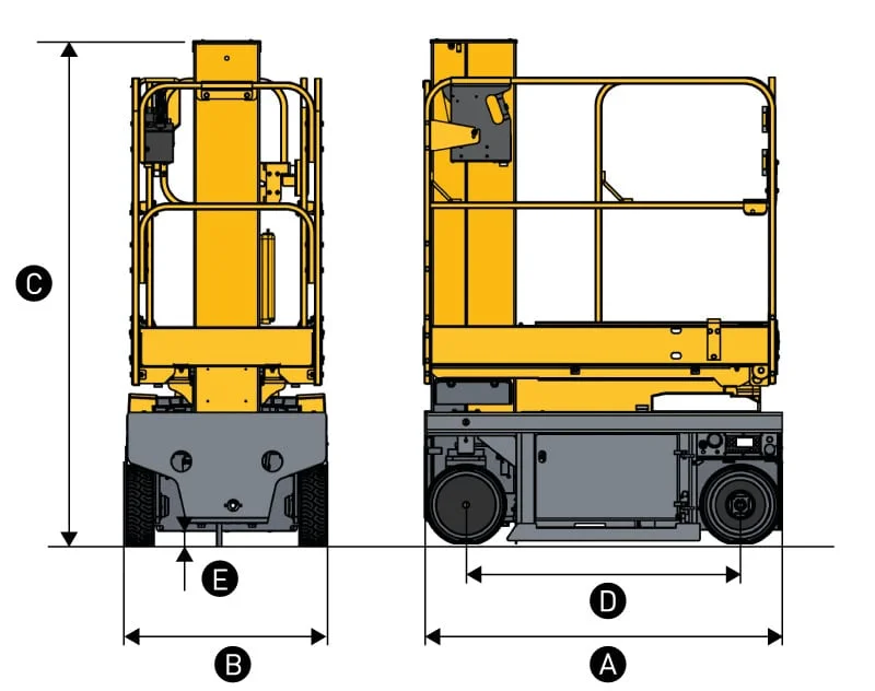 Star 8S dimensions drawing