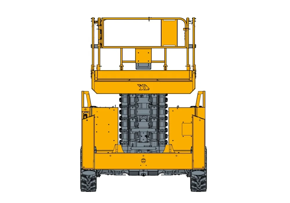 HS18 E MAX ölçü çizimi