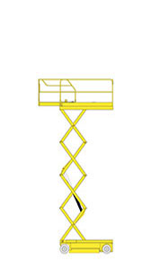 Compact 10AE - Electric scissor lifts