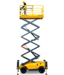 Compact 12DX - Rough-terrain scissor lifts